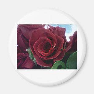 AIMANT BOUQUET DES ROSES