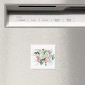 Aimant Bouquet floral (In Situ (Lave-vaisselle))