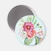 Aimant Bouquet floral (Recto/Verso)