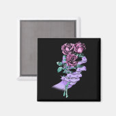 Aimant Bouquet gothique (Recto/Verso)