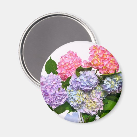 Aimant Bouquet Hydrangea (Recto/Verso)
