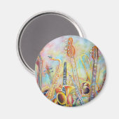 Aimant Bouquet musical (Recto/Verso)