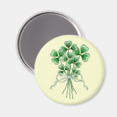 Aimant Bouquet shamrock 2 (Recto/Verso)