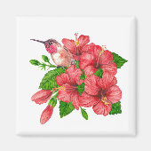 Aimant Bouquet tropical (Devant)