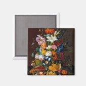 Aimant Bouquet victorien, 1850-1855 par Severin Roesen (Recto/Verso)