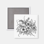 Aimant Bouquet Wren (Recto/Verso)