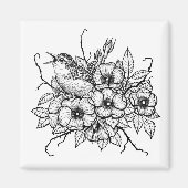 Aimant Bouquet Wren (Devant)