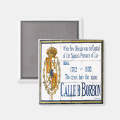 Aimant Bourbon St. Tiles (Recto/Verso)