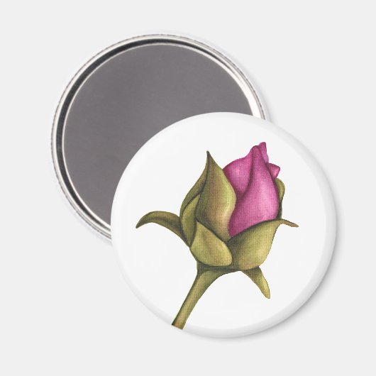 Aimant bourgeon de pivoine (Recto/Verso)