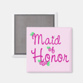 Aimant Bourgeons d'amour/ Mariage (Recto/Verso)