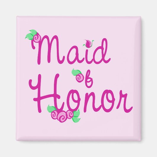 Aimant Bourgeons d'amour/ Mariage (Devant)