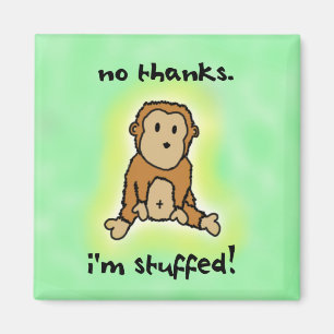 Aimant bourré de singe