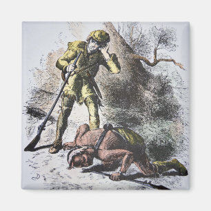 Aimant "Bout des Mohicans" par James Fenimore Cooper (1