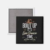 Aimant Bout Up It's Line Dance Time - Line Dancing (Recto/Verso)