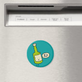 Aimant Bouteille de poison mignonne (In Situ (Lave-vaisselle))