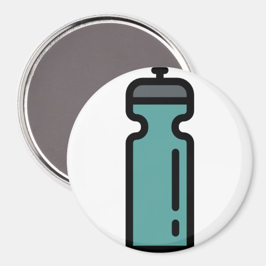Aimant bouteille d'eau (Recto/Verso)