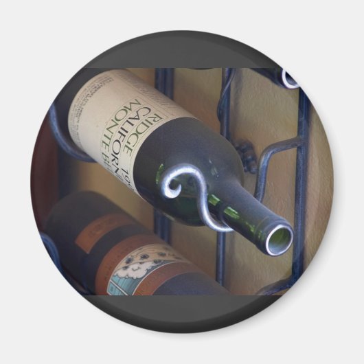 Aimant Bouteilles À Vins En Rack (Devant)