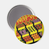 Aimant Boutique de fruits - Poster de l'APM - (Recto/Verso)