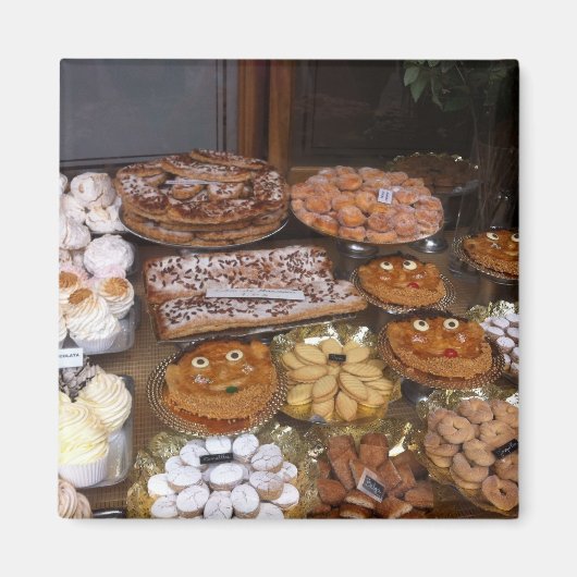 Aimant Boutique de gâteaux à Barcelone (Devant)