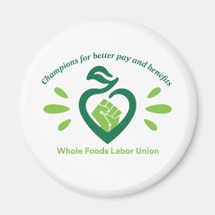 Aimant Bouton avec texte