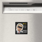 Aimant Bouton Carré 9/11 (In Situ (Lave-vaisselle))