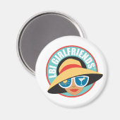 Aimant Bouton d'aimant rond LBIG (Recto/Verso)