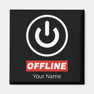 Aimant Bouton D'Alimentation Hors Ligne Pour Relax Chill