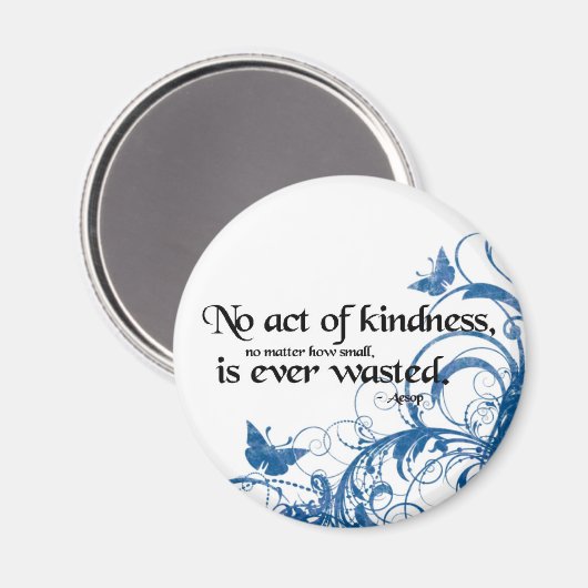 Aimant bouton de bonté (Recto/Verso)