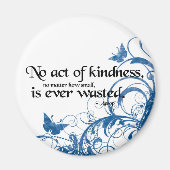 Aimant bouton de bonté (Devant)