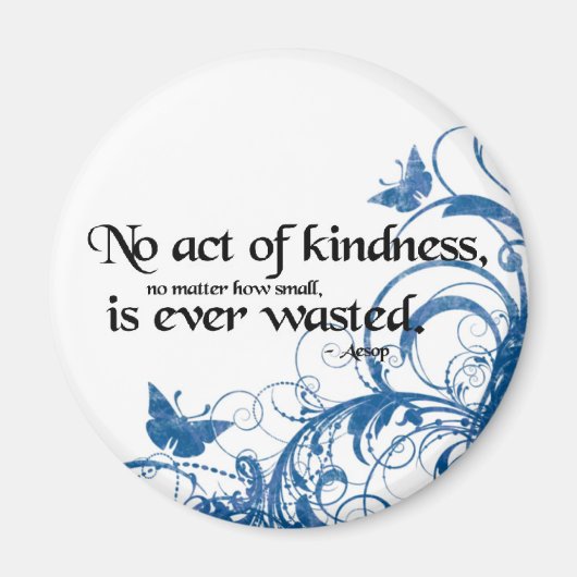 Aimant bouton de bonté (Devant)