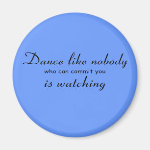 Aimant Bouton de danse