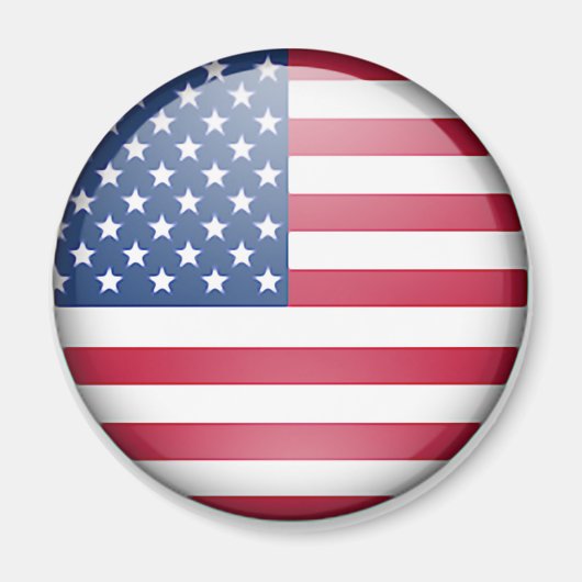 Aimant Bouton indicateur USA (Devant)