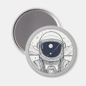 Aimant Bouton magnétique avec conception de l'espace (Recto/Verso)