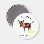 Aimant Bouton magnétique du chien incorrect (Recto/Verso)