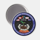 Aimant Bouton magnétique MDRS Crew 188 (Recto/Verso)