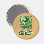 Aimant Bouton Petit Monstre (Recto/Verso)
