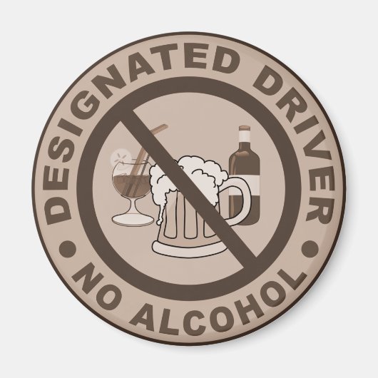 Aimant Bouton Pilote désigné (Devant)