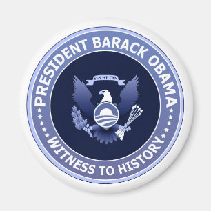 Aimant Bouton présidentiel de joint de victoire d'Obama