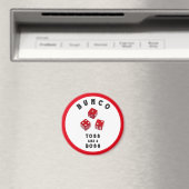 Aimant Bouton Prix Cadeaux Bunco (In Situ (Lave-vaisselle))