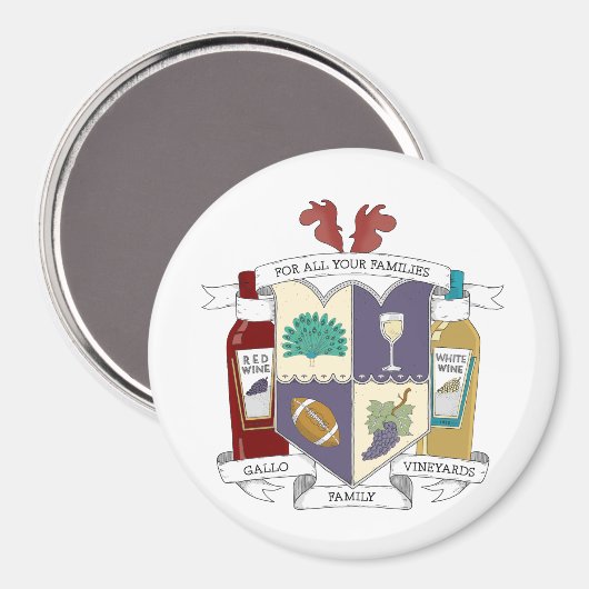 Aimant Bouton rond (Recto/Verso)