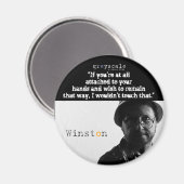 Aimant Bouton Winston (Recto/Verso)