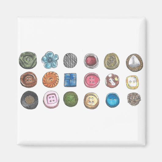 Aimant Boutons (Devant)