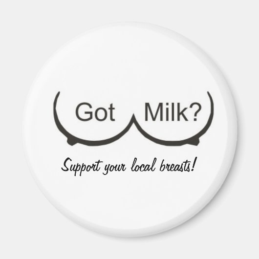 Aimant Boutons de lactation (Devant)