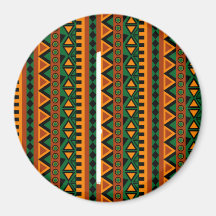 Boutons Motifs africains Zigzag | Belle culture
