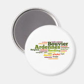 Aimant Bouvier des Ardennes (Recto/Verso)