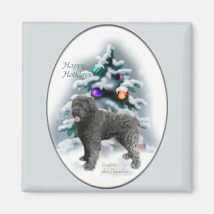 Aimant Bouvier des Flandres Cadeaux de Noël