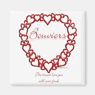 Aimant Bouvier des Flandres Véritable Amour