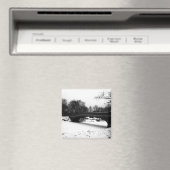 Aimant Bow Bridge Winter Central Park NYC (In Situ (Lave-vaisselle))