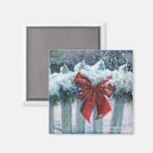Aimant "Bow in the Snow" (Recto/Verso)