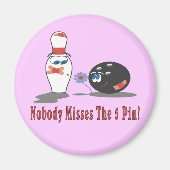 Aimant Bowling 5 broches (Devant)